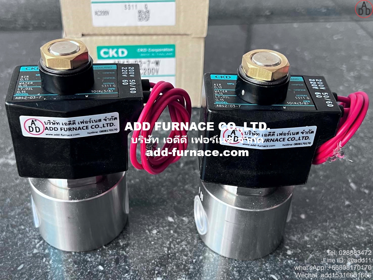 CKD AB42-03-7-W-AC200V (3) 